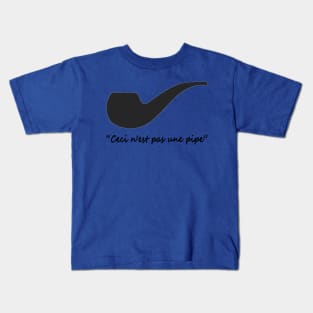 "Ceci n'est pas une pipe"- The Fault In Our Stars Kids T-Shirt